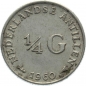 Preview: Niederländische Antillen 1/4 Gulden 1960 - Juliana